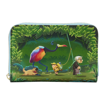 Loungefly Up (2009) Jungle Stroll Zip Around Purse