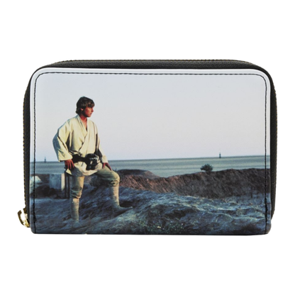 Loungefly Star Wars A New Hope Frames Zip Around Purse