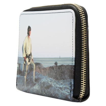 Loungefly Star Wars A New Hope Frames Zip Around Purse