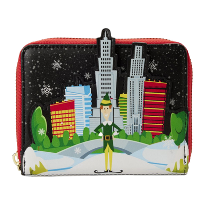 Loungefly Elf Buddy in Manhattan Zip Purse