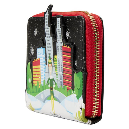 Loungefly Elf Buddy in Manhattan Zip Purse
