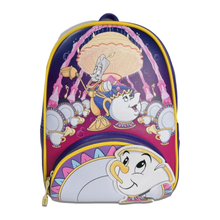 Loungefly Beauty and the Beast (1991) Be Our Guest Mini Backpack [RS]