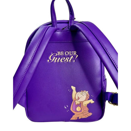 Loungefly Beauty and the Beast (1991) Be Our Guest Mini Backpack [RS]