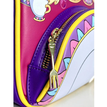 Loungefly Beauty and the Beast (1991) Be Our Guest Mini Backpack [RS]