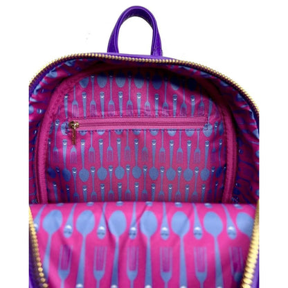 Loungefly Beauty and the Beast (1991) Be Our Guest Mini Backpack [RS]