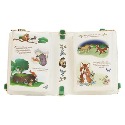 Loungefly The Fox & the Hound Classic Book Convertible Crossbody