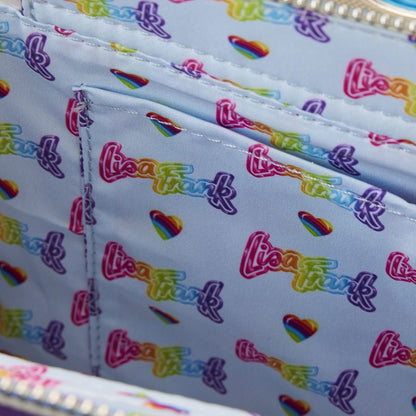 Loungefly Lisa Frank Rainbow Cloud Handle Crossbody