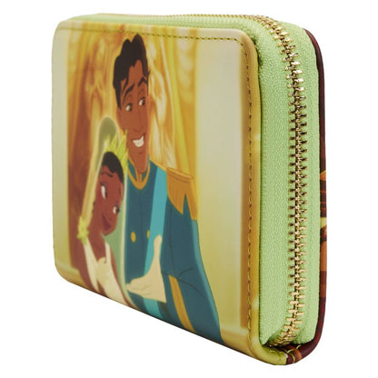 Loungefly The Princess & the Frog Scene Zip Around Purse