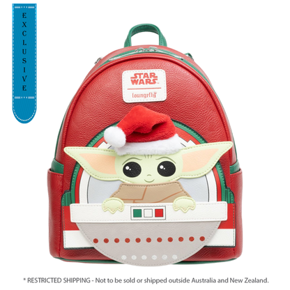Loungefly Star Wars Santa Grogu US Exclusive Mini Backpack [RS]