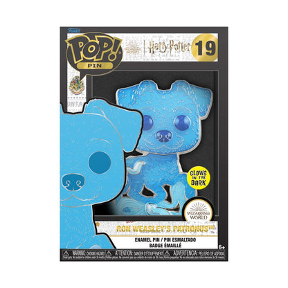 Funko Pop Harry Potter Ron Weasley's Jack Russell Terrier Patronus Pop! Enamel Pin