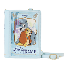Loungefly Lady and the Tramp Book Convertible Crossbody