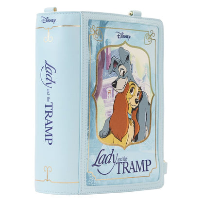Loungefly Lady and the Tramp Book Convertible Crossbody