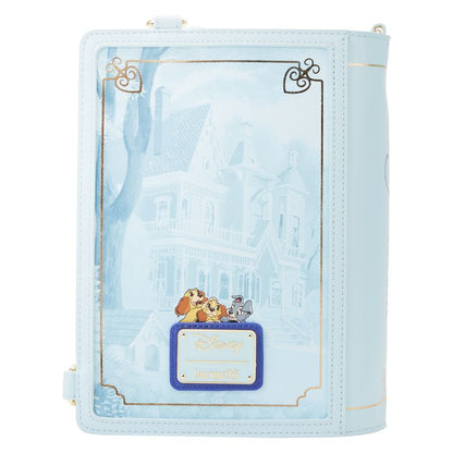 Loungefly Lady and the Tramp Book Convertible Crossbody