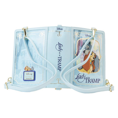 Loungefly Lady and the Tramp Book Convertible Crossbody