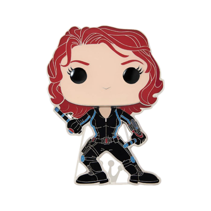 Funko Pop Infinity Saga Black Widow Pop! Enamel Pin
