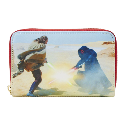 Loungefly Star Wars: The Phantom Menace Scenes Zip Purse