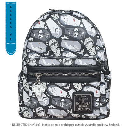 Loungefly The Nightmare Before Christmas Christmas Coffin US Exclusive Mini Backpack [RS]