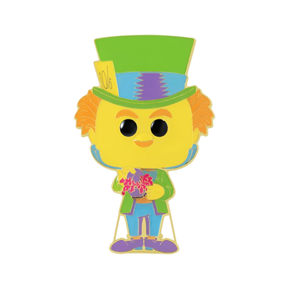 Funko Pop Alice in Wonderland (1951) Mad Hatter Glow Blacklight Pop! Pin