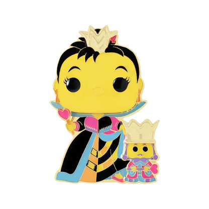 Funko Pop Alice in Wonderland (1951) Queen & King Glow Blacklight Pop! Pin