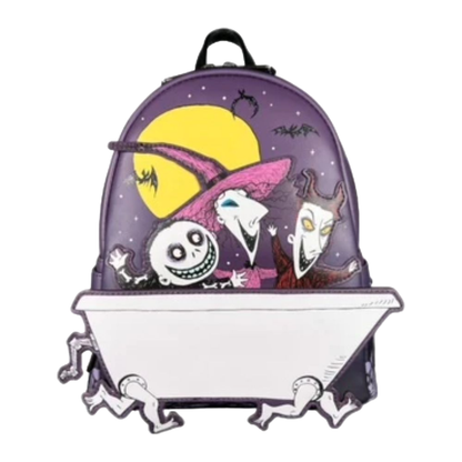 Loungefly The Nightmare Before Christmas Lock, Shock and Barrel Bathtub US Exclusive Backpack [RS]