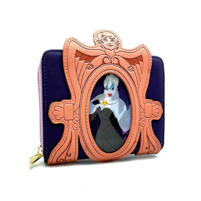 Loungefly The Little Mermaid (1989) Ursula Mirror US Exclusive Zip Around Wallet [RS]