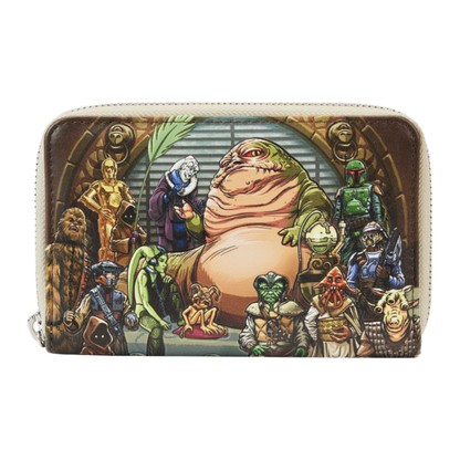 Loungefly Star Wars Return of the Jedi 40th Anniversary Jabbas Palace Zip Around Wallet