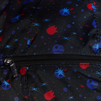 Loungefly Star Wars Return of the Jedi 40th Anniversary Death Star Crossbody