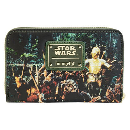 Loungefly Star Wars: Return of the Jedi Scenes Zip Around Purse