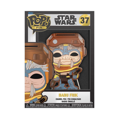 Funko Pop Star Wars Babu Frik 4" Enamel Pop! Pin