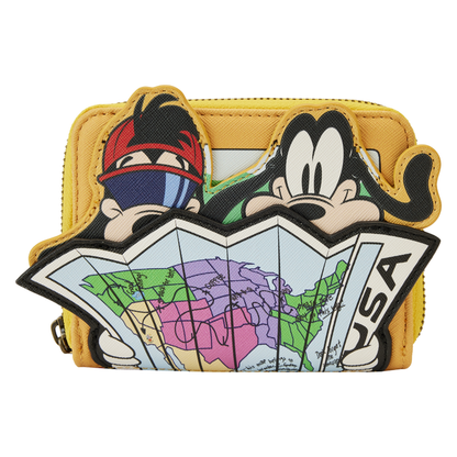 Loungefly Disney Goofy Movie Road Trip Zip Around Wallet