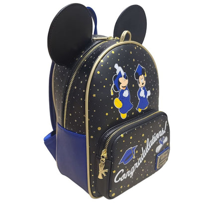 Loungefly Disney Mickey & Minnie Graduation US Exclusive Mini Backpack [RS]