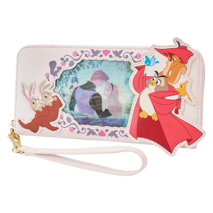 Loungefly Sleeping Beauty Princess Lenticular Series Wristlet Wallet