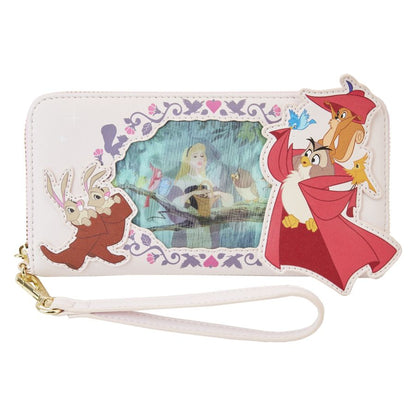Loungefly Sleeping Beauty Princess Lenticular Series Wristlet Wallet