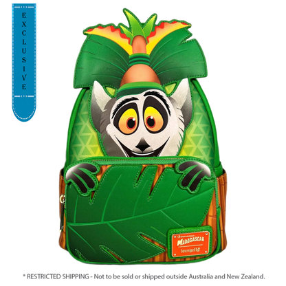 Loungefly Madagasca King Julien Cosplay US Exclusive Mini Backpack [RS]