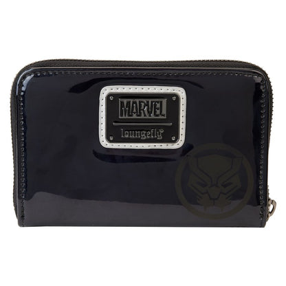 Loungefly Marvel Black Panther Cosplay Metallic Zip Around Wallet