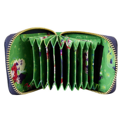 Loungefly Hocus Pocus Sanderson Sisters Cauldron Glow Accordion Wallet