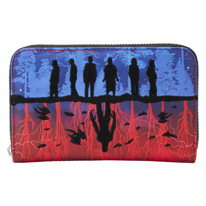 Loungefly Stranger Things UpsideDown Shadows Zip Wallet
