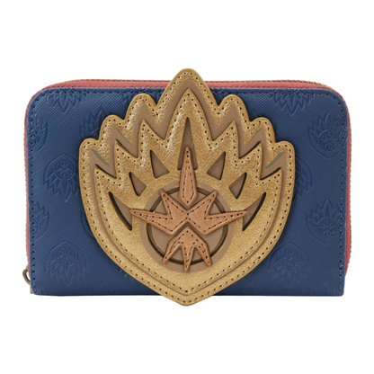 Loungefly Guardians of the Galaxy: Vol 3 Ravager Badge Zip Wallet