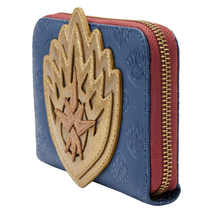 Loungefly Guardians of the Galaxy: Vol 3 Ravager Badge Zip Wallet
