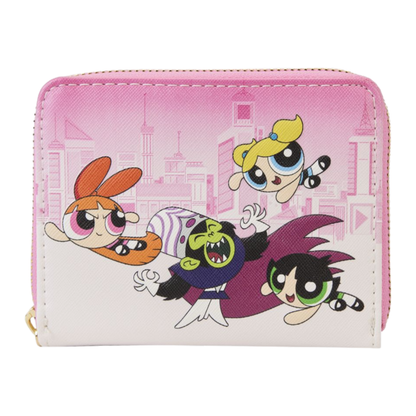 Loungefly The Powerpuff Girls Powerpuff GIrls Vs Mojo Jojo Zip Around Wallet