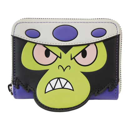 Loungefly The Powerpuff Girls Mojo Jojo Cosplay Zip Around Wallet
