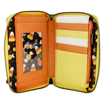 Loungefly Disney Mickey & Friends Candy Corn Zip Around Wallet