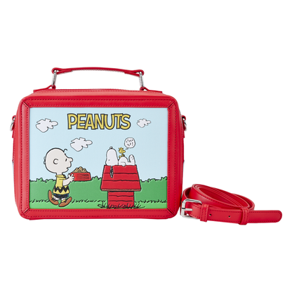 Loungefly Peanuts Charlie Brown Lunchbox Crossbody