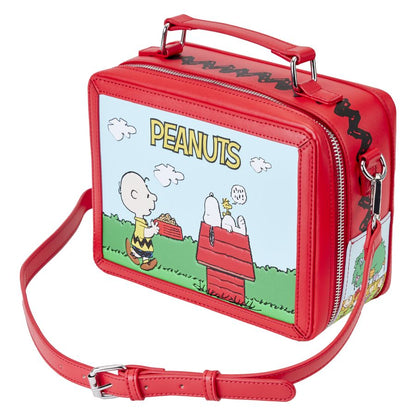 Loungefly Peanuts Charlie Brown Lunchbox Crossbody