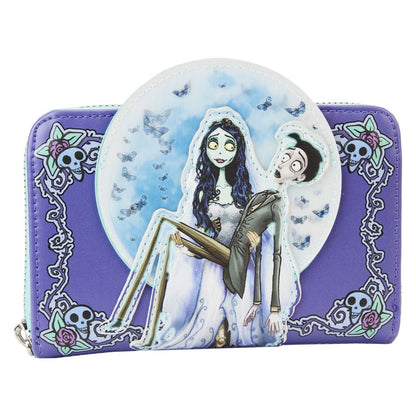 Loungefly Corpse Bride  Moon Zip Around Wallet