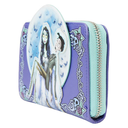 Loungefly Corpse Bride  Moon Zip Around Wallet