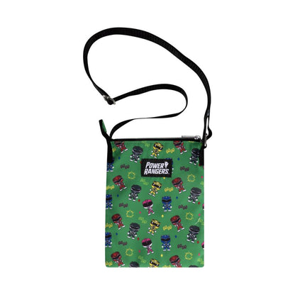 Funko Pop Power Rangers Character Print Passport Crossbody