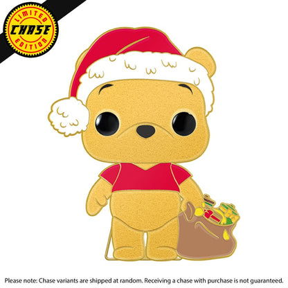 Funko Pop Winnie the Pooh Winnie the Pooh Holiday Glow Enamel (with chase) Pop! Pin