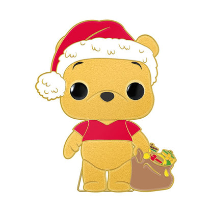 Funko Pop Winnie the Pooh Winnie the Pooh Holiday Glow Enamel (with chase) Pop! Pin