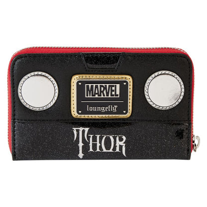 Loungefly Marvel Comics Thor Metallic Cosplay Zip Around Wallet